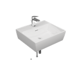 Lavabo chậu rửa mặt TOTO LT328C#XW treo tường