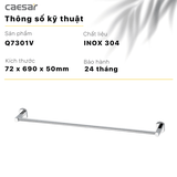 Giá Treo Khăn Inox Caesar Q7301V