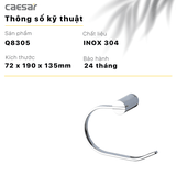 Vòng Treo Khăn Caesar Q8305