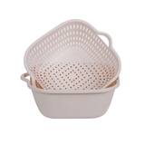 Rổ 2 lớp vuông trung nhựa Việt Nhật 3289