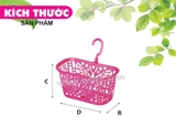 Rổ Móc Bướm Lớn nhựa Tý Liên No.0330