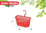 Rổ Móc Lớn nhựa Tý Liên No.0321