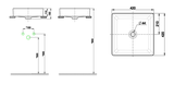 Lavabo chậu rửa mặt American Standard WP-F411 đặt bàn
