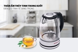 Ấm siêu tốc thủy tinh Sunhouse SHD1217