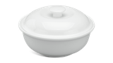 Thố sứ Minh Long 0.23 L + nắp - Daisy - Trắng
