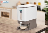 Thùng đựng gạo 10kg Hokori nhựa Việt Nhật 5338