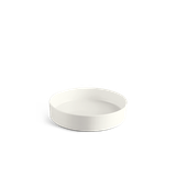 Tô cạn sứ Minh Long 24 cm - Gourmet Lys - Trắng Ngà