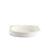 Tô chữ nhật oval sứ Minh Long lòng 27.5 x 19 cm - Gourmet Lys - Trắng Ngà