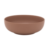 Tô sứ Minh Long cạn 20 cm - Timeless - Màu Nâu