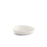 Tô tam giác tròn sứ Minh Long 21 cm - Gourmet Lys - Trắng Ngà
