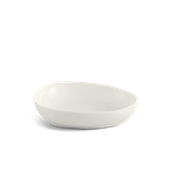 Tô tam giác tròn sứ Minh Long 29 cm - Gourmet Lys - Trắng Ngà