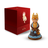 Tượng rồng Hảo Đức sứ Minh Long 13.5 cm - Màu Nâu