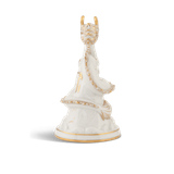 Tượng rồng Long Phù Đại Khánh sứ Minh Long 23.9 cm - Màu Trắng