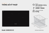 Bếp đôi điện từ Sunhouse SHB82032-EC