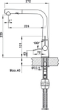 Vòi bếp Hafele HT20-GH1P259