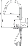 Vòi bếp Hafele HT21-CH1P287