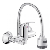 Vòi chậu rửa chén Viglacera VG712 nóng lạnh gắn tường