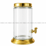 Bình Thủy Tinh Ngâm Rượu Phú Hòa 5.8 lít có vòi