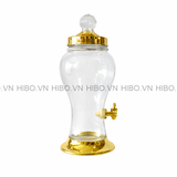 Bình Thủy Tinh Ngâm Rượu Phú Hòa 5 lít có vòi
