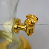 Bình Thủy Tinh Ngâm Rượu Phú Hòa 21.8 lít có vòi