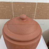 Hũ đựng gạo gốm Bát Tràng 20 lít Tài Lộc