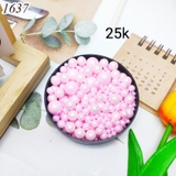 Lọ 100gr Kẹo Đường tròn mix size hồng(100gr)