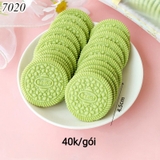 Bánh Quy Hình Tròn Xanh Lá TT