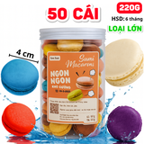 Lọ Kẹo Macaron Mix Màu 25-27 Cặp