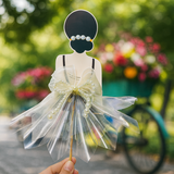 Phôi Đựng Tiền Cô Gái Váy Đen Hở Vai + 10 Meka Tiền TP