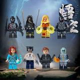 Bộ 8 Mô Hình Nhân Vật Siêu Anh Hùng Marvel DC  TQ