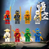 Bộ 8 Mô Hình Ninja Go TQ