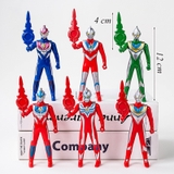 Bộ 6 Mô Hình Siêu Nhân Điện Quang 2 TQ