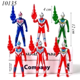 Bộ 6 Mô Hình Siêu Nhân Điện Quang 2 TQ