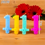 Hộp Nến Số Hoa Mix Màu Số 1 ( 20 Chiếc )