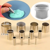 Bộ 12 khuôn tròn inox cắt đất sét TQ