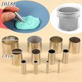 Bộ 12 khuôn tròn inox cắt đất sét TQ