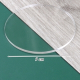Tấm nhựa mica tròn trong suốt đường kính 9cm TQ