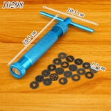 Dụng cụ ép đất set nhiều mẫu màu xanh dương TQ