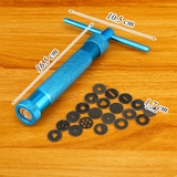 Dụng cụ ép đất set nhiều mẫu màu xanh dương TQ