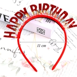 Kẹp tóc HPBD đỏ