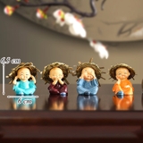 Set 4 TượngTiểu Hòa Thượng 2 TQ