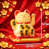 Tượng Mèo Thần Tài Vẫy Tay M4 TQ