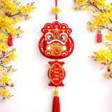 Dây Treo Tết Hũ Tiền Con Lân - Phúc TP