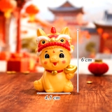 Ngựa Đội Mũ Lân Cầm Thỏi Vàng TT