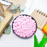 Lọ 100gr Kẹo Đường tròn mix size hồng(100gr)