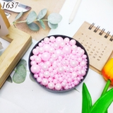 Lọ 100gr Kẹo Đường tròn mix size hồng(100gr)
