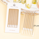 Nến dài VÀNG ĐỒNG nhũ