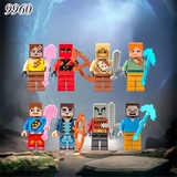 Bộ 8 Mô Hình Lego Mini Minecraft TQ (lấy ngẫu nhiên)