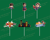 SCG - Sét Cắm HPBD Siêu Nhân Nhí MT