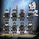 Bộ 8 Mô Hình Nhân Vật Cảnh Sát Đặc Nhiệm TQ